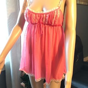 Victoria Secret Peach pink baby doll